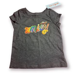 🛍️4/$20🛍️ NWT Unity Pride T-Shirt Cat & Jack